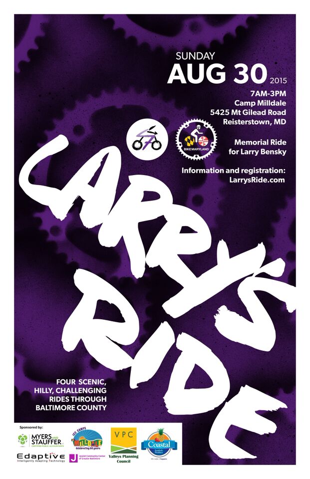 2015 Larry's Ride Poster
